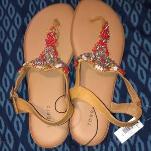 Torrid Sandals Size 13w
